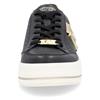 Remonte Platform Stripe Trainer - Black Gold